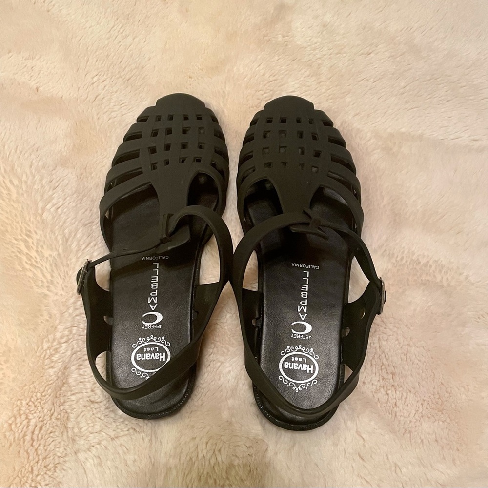 Jeffrey Campbell Jelly Getty in Black